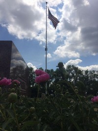 Cemetery Flag Pole