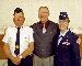 Cmdr Gary Grieve, Chaplain James Synder, Capt Sandy Von Bank - 2006